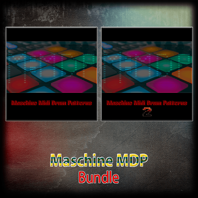 Maschine MDP Bundle, Midi drum loops for Maschine and other software